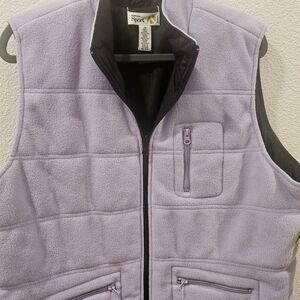 Style & Co. Lavender Fleece Vest